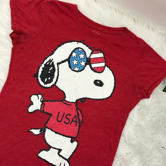 Peanuts | Tops | Peanuts Snoopy Usa 4th 